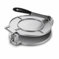72 Pieces Manual Metal Tortilla Presses with Handle, Round Flatbread Dough Press, 27 x 22 x 9 cm