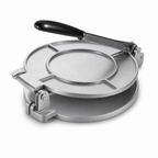 72 Pieces Manual Metal Tortilla Presses with Handle, Round Flatbread Dough Press, 27 x 22 x 9 cm
