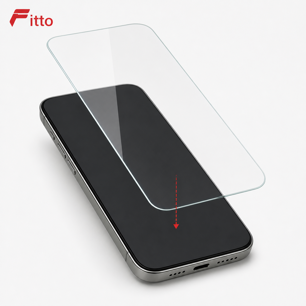 96 Pieces 5D Tempered Glass Screen Protectors with ESD Anti-Static Design, 1 Pack