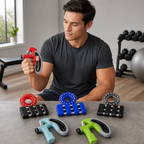 96 Pieces Hand Grip Strengthener Set, 5-Piece Hand Exerciser Kit for Grip and Forearm Training
