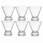 72 Pieces Glass Tumbler Set, 270 ml Clear Drinking Glasses, 6 Pieces for Table and Beverage Serving