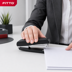 120 Pieces Heavy-Duty Staplers, Black, 65 mm, 25-Sheet Capacity, Compatible with 24/6 and 26/6 Staples, 1 Piece