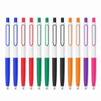 72 Pieces Gel Pens 0.7 mm, Multicolor Ink, 12 Pieces