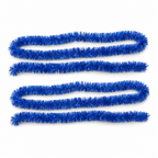 96 Pieces Blue Tinsel Party Decorations, 12 cm x 12 m, 2 Pieces for Events and Celebrations