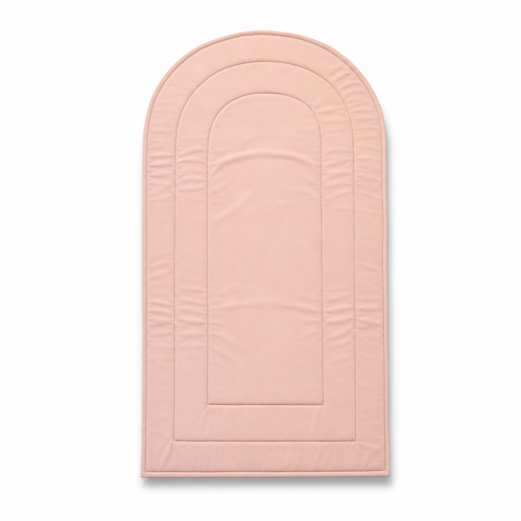 72 Pieces Foam Prayer Mats, Padded Rectangular Prayer Rug with Mihrab Design, Single Mat, 45 x 32 x 10 cm