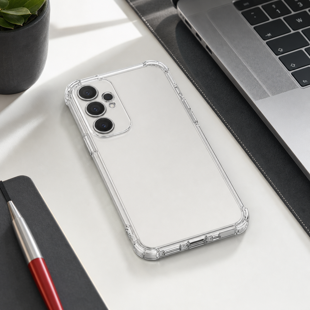 240 Pieces Clear Protective Phone Cases for 15 Pro Max with Reinforced Corners and Anti-Burst Design