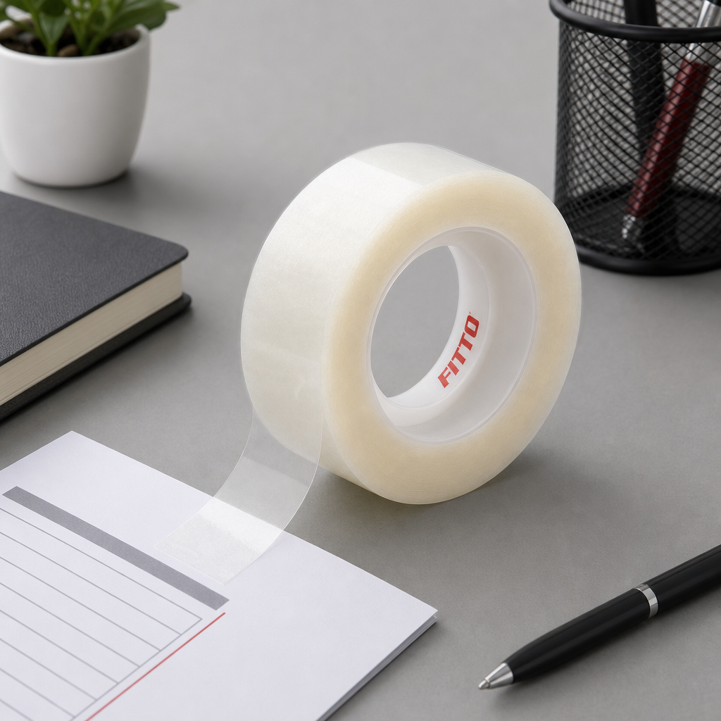 240 Pieces Invisible Tape Roll, Clear Adhesive Stationery Tape, 19 mm x 36 yd