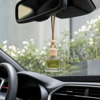 96 Pieces Hanging Car Air Fresheners, Sun-Kissed Lily Scent, Bottle-Style Interior Fragrance