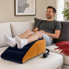 60 Pieces Leg Elevation Ramp Pillow, Inflatable Wedge Support for Resting, 40 x 30 x 18 cm