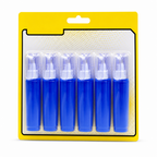 96 Pieces Blue and White Correction Fluid Pens, 6 Pieces for Covering Writing Errors