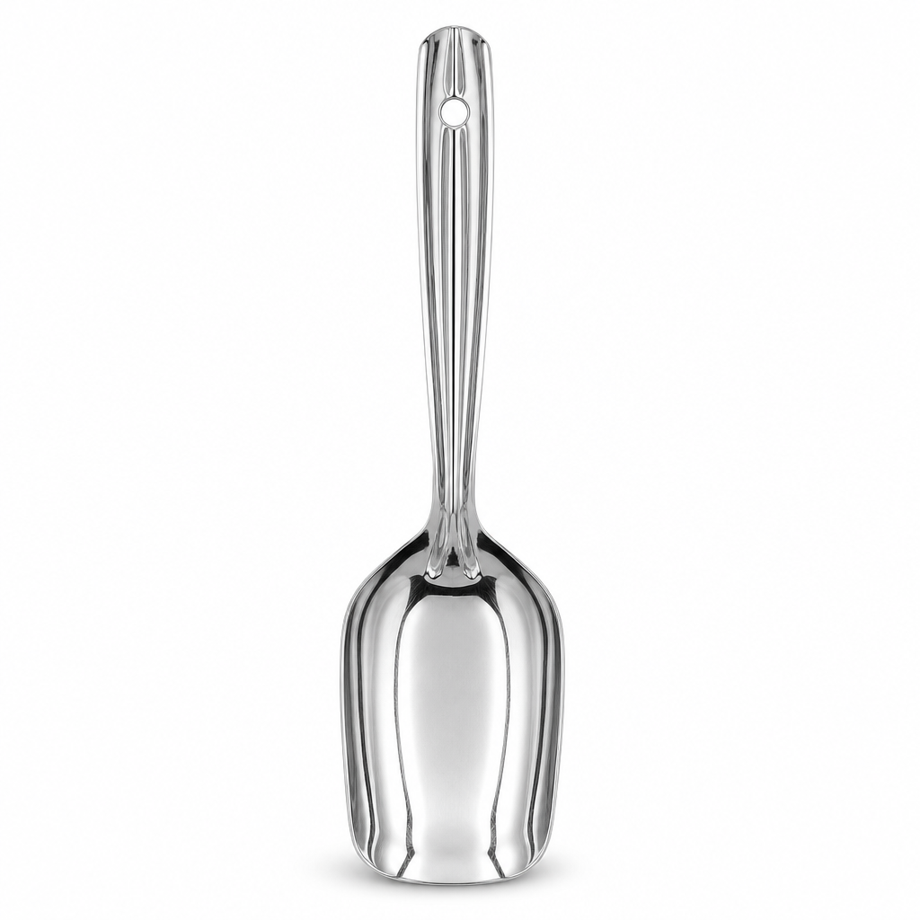 144 Pieces Silver Stainless Steel Noodle Server Spoon, 30 cm, 1 Piece