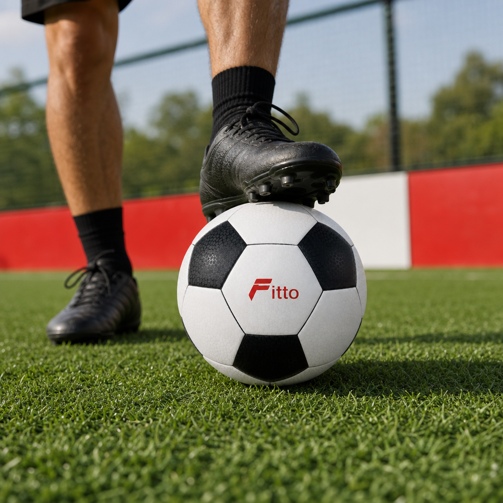 72 Pieces Football Size 5, Black and White Classic Panel Design, Single Ball