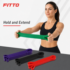 60 Pieces Resistance Bands Set, 4-Piece Exercise Loop Bands for Strength, Mobility and Home Workouts