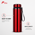 96 Pieces Stainless Steel Vacuum Flask, 1 Litre, 1 Piece