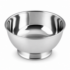 120 Pieces Stainless Steel Deep Footed Bowl, 11 cm, Silver