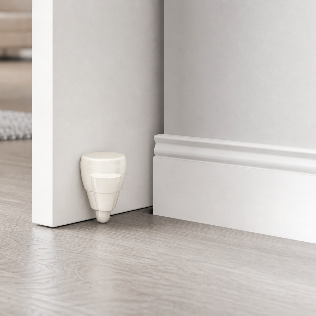 120 Pieces Silicone Door Stoppers, Off-White, 1 Piece