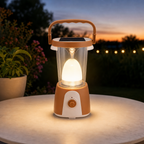 72 Pieces 7W Rechargeable Solar LED Lantern with Carry Handle, Portable Lights for Outdoor Use, 1 Piece
