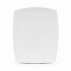 96 Pieces Dinner Plate, White, 13 Inch Rectangular Tablewares, Single Plate