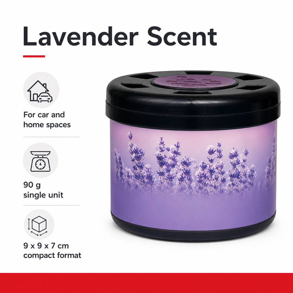 120 Pieces Car & Home Air Freshener, Lavender Scent, 90 g