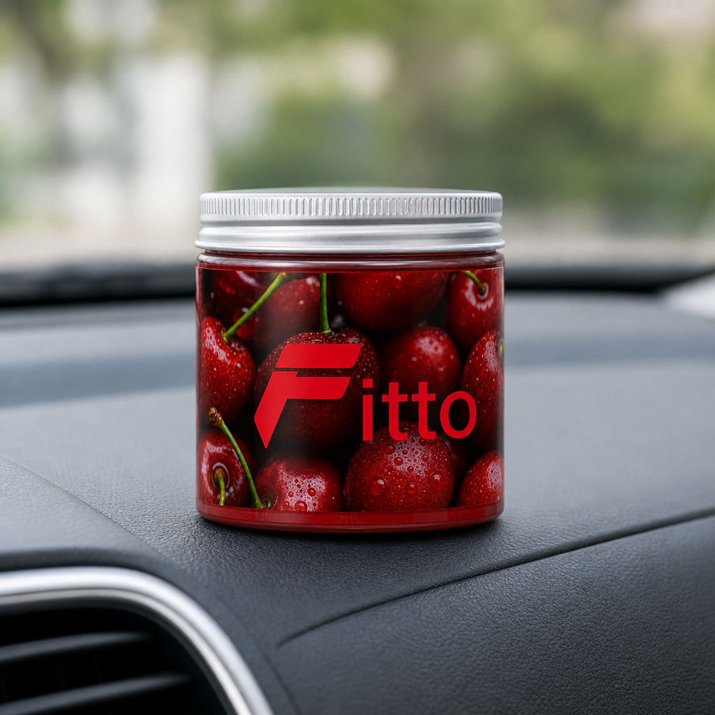 120 Pieces Car Air Fresheners Jelly, Cherry Scent, 220 g, 1 Piece