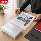 60 Pieces Clear A3 Laminating Pouches, 100 Pieces for Document Protection and Presentation