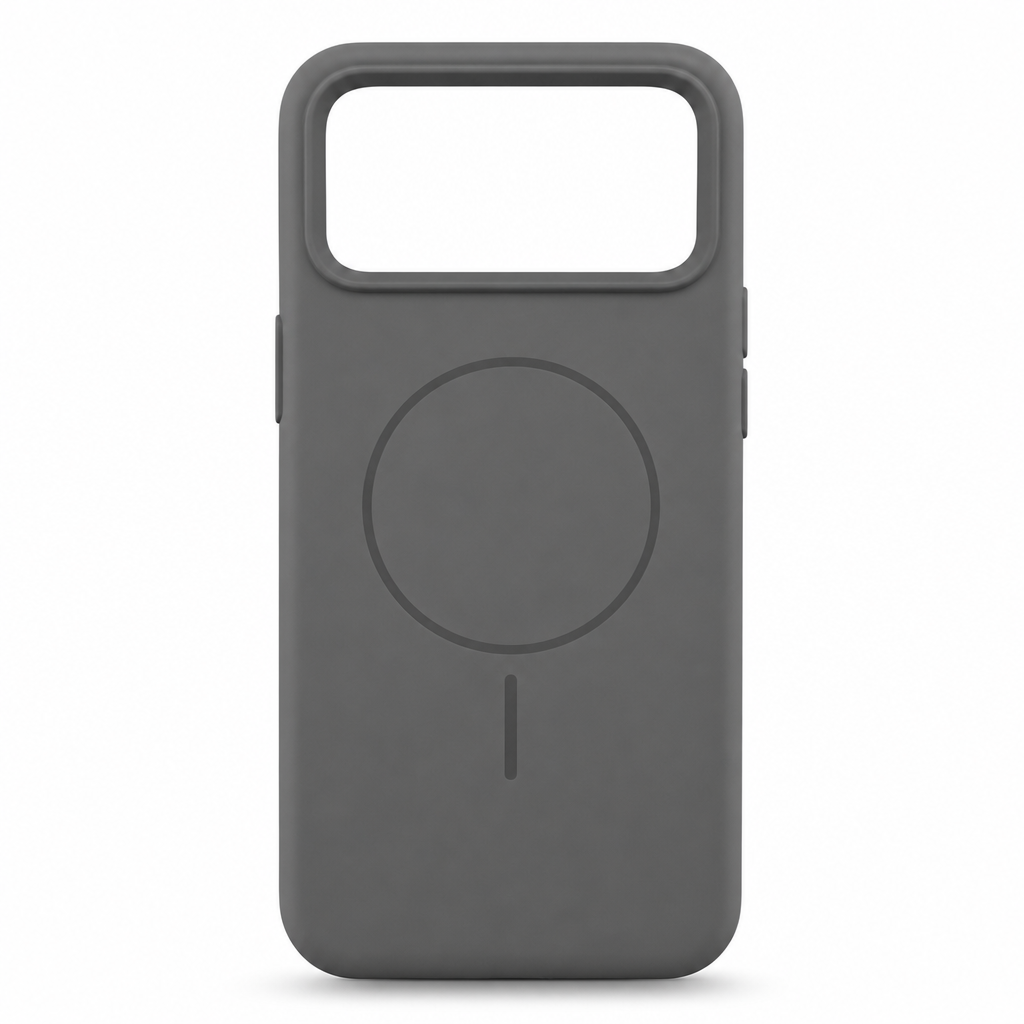 120 Pieces Silicone Magnetic Phone Cases with Raised Camera Protection for iPhone 13, Gray