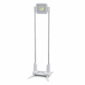 48 Pieces White Rechargeable LED Work Light with 165.5 cm Extendable Stand
