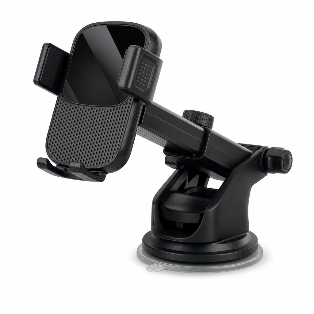 96 Pieces Phone Holder Mount for Car, Auto-Lock Telescopic Suction Mount for Dashboard or Windshield, 360° Rotation