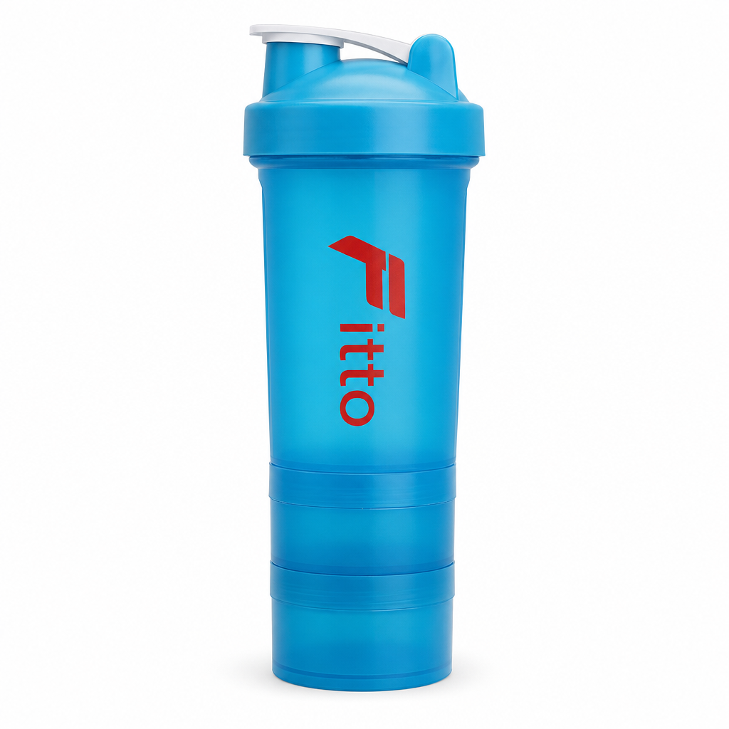 96 Pieces Sports Water Bottles Shaker Bottle with Flip Spout, Blue, 25 cm