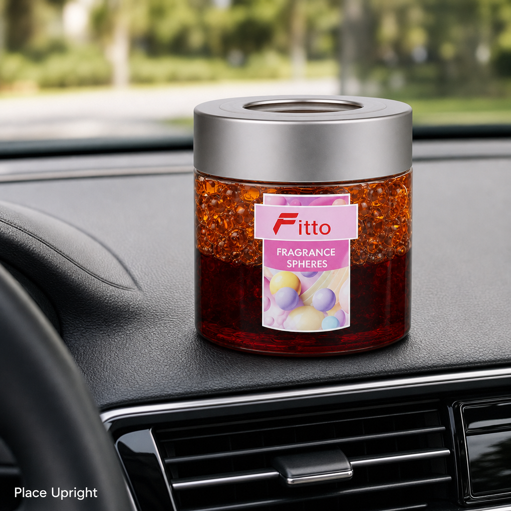 96 Pieces Fragrance Spheres Car & Home Air Freshener, Bubblegum Scent, 130g