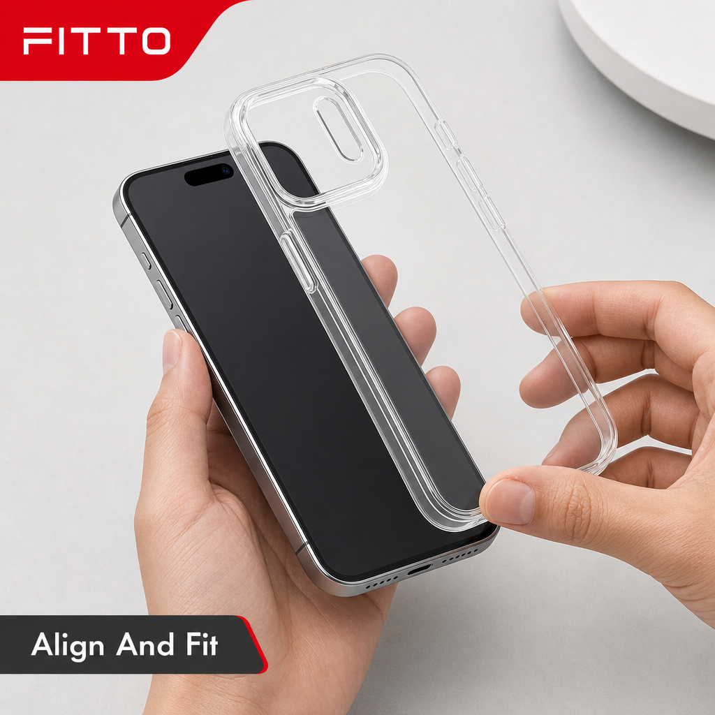 144 Pieces Transparent Phone Cases with Raised Camera Frame, Clear Protective Cover