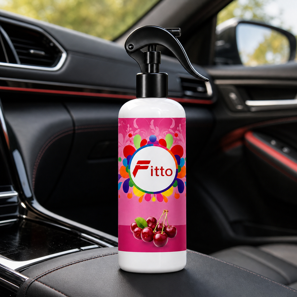 96 Pieces Car Air Fresheners Spray, Cherry Scent, 500 ml