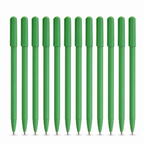 144 Pieces Ball Pens, Green Matt Body, 12 Pack