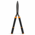 72 Pieces Long-Handle Hedge Shears, 55 cm, Garden Pruning Tool, Black Orange and Silver, 1 Piece