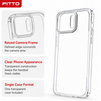 144 Pieces Crystal Clear Phone Cases with Raised Camera Frame for Pro Max Phone Model, Transparent Single Case