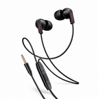 144 Pieces Wired In-Ear Stereo Earphones with 3.5mm Connector, Inline Control and Noise Reduction