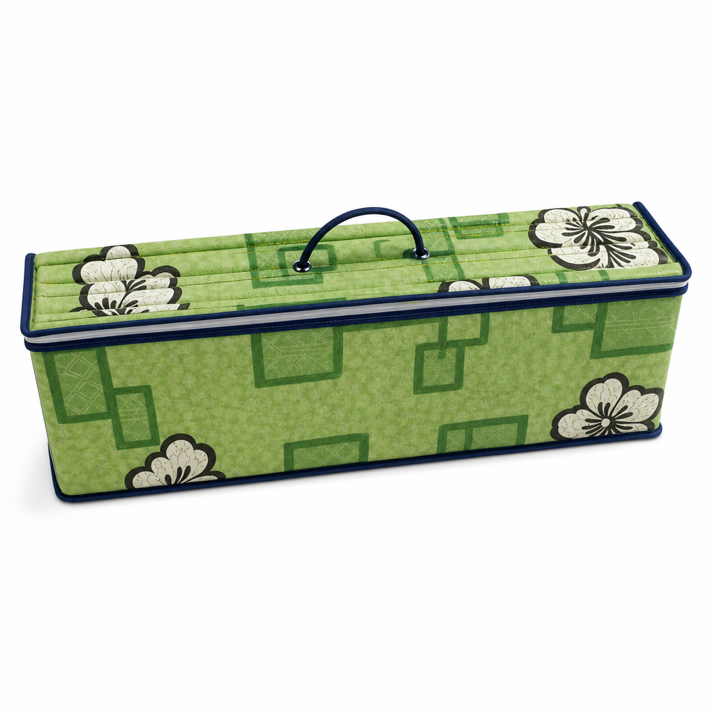 48 Pieces Folding Foam Mattresses, 6-Fold, Green Floral, 20 kg