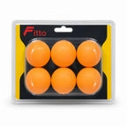 144 Pieces Table Tennis Balls, Orange, 6-Piece Pack