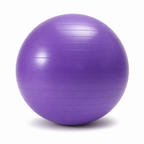 72 Pieces Exercise Ball for Fitness, Yoga and Core Workouts, Round Purple Stability Ball, 75cm