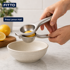 120 Pieces Manual Lemon Squeezer Press, Stainless Steel Handheld Juicer, 27 cm