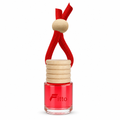 144 Pieces Hanging Bottle Air Freshener, Strawberry Scent, Red, 8 x 4 x 4 cm