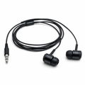 240 Pieces Wired Earphoneses, 3.5 mm Stereo In-Ear Headphones, Black, Single Unit
