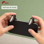 96 Pieces Mobile Gaming Trigger Controllers, Phone Gaming Accessory, Compact Quick-Action Design