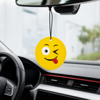 144 Pieces Hanging Card Air Freshener, Gentleman Scent, Yellow, 22 x 9 cm