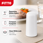 96 Pieces Pepper Shakers, White, Single Tabletop Seasoning Dispenser, 10 x 5 x 5 cm