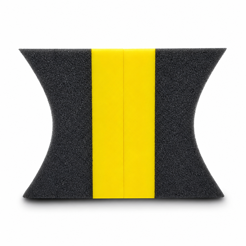 144 Pieces Tire Dressing Applicator Sponge, Foam Car Care Tool for Tire Sidewalls, 1 Piece, 18 x 14 x 6 cm