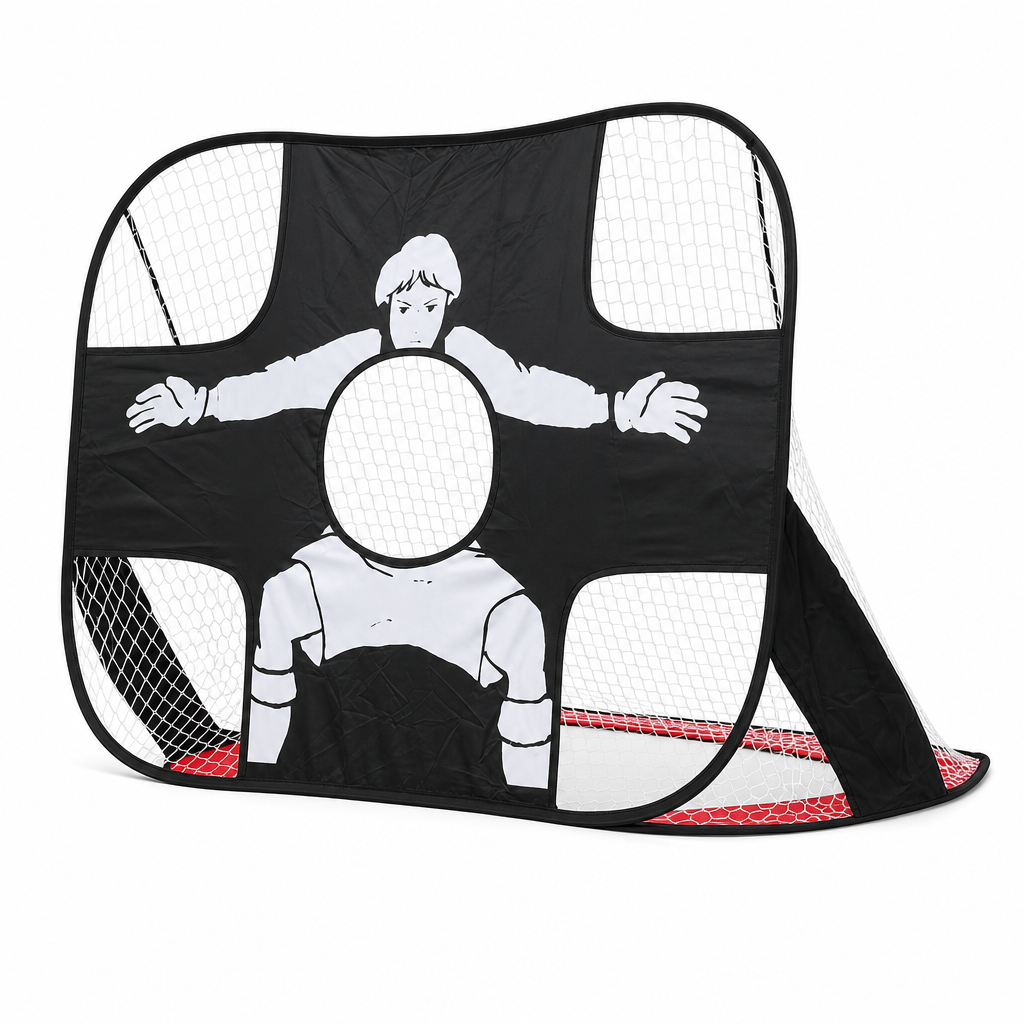 48 Pieces Multi-Function Football Goal Target for Shooting Practice, Foldable Portable Training Net