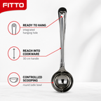 120 Pieces Stainless Steel Basting Ladle, 30 cm, Size No. 4