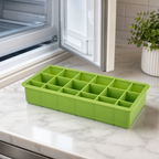 96 Pieces Ice Cube Tray, Green, 28 x 12 x 4 cm