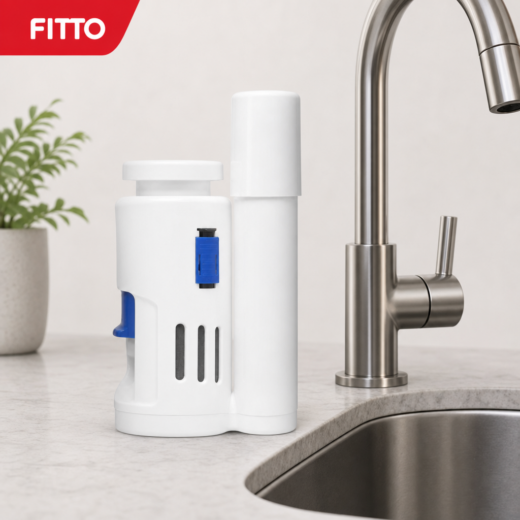72 Pieces Faucet Water Filter Attachments, 20 cm, White, 1 Piece